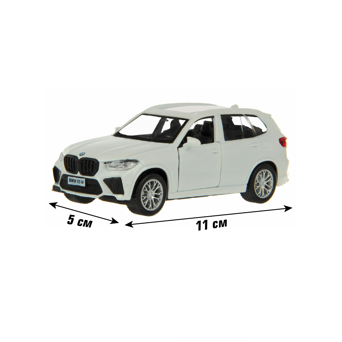 Машина HOFFMANN BMW X5M 1:43 металлическая 126397 - фото 2