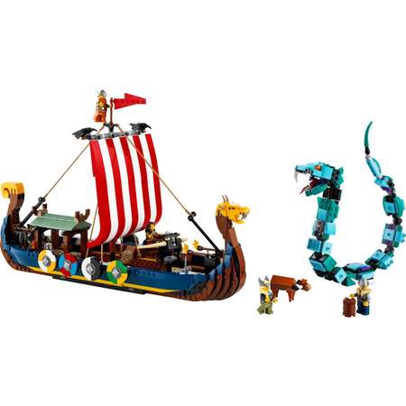 Конструктор LEGO Creator Viking Ship and the Midgard Serpent 31132