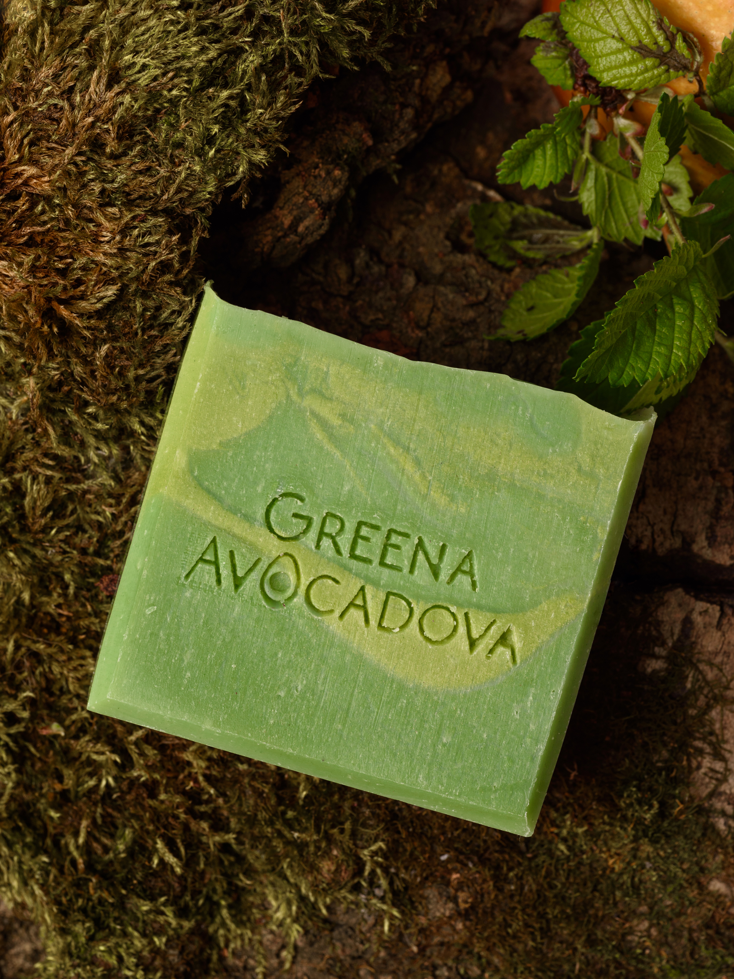 Натуральное мыло ручной работы Greena Avocadova зеленое манго - фото 4