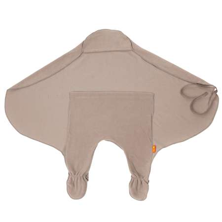 Конверт-кокон Чудо-чадо спальный мешок «Эльф» флисовый серый