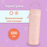 Термосумка Miniland для бутылочек Thermybag Dolce до 500 мл розовый