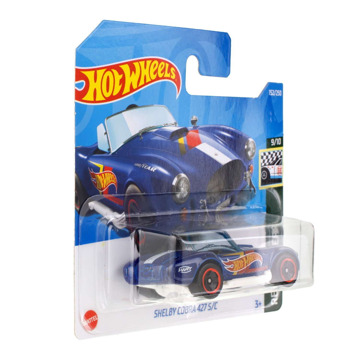 Коллекционная машинка Hot Wheels Shelby Cobra 427 S/C 5785-59 - фото 8