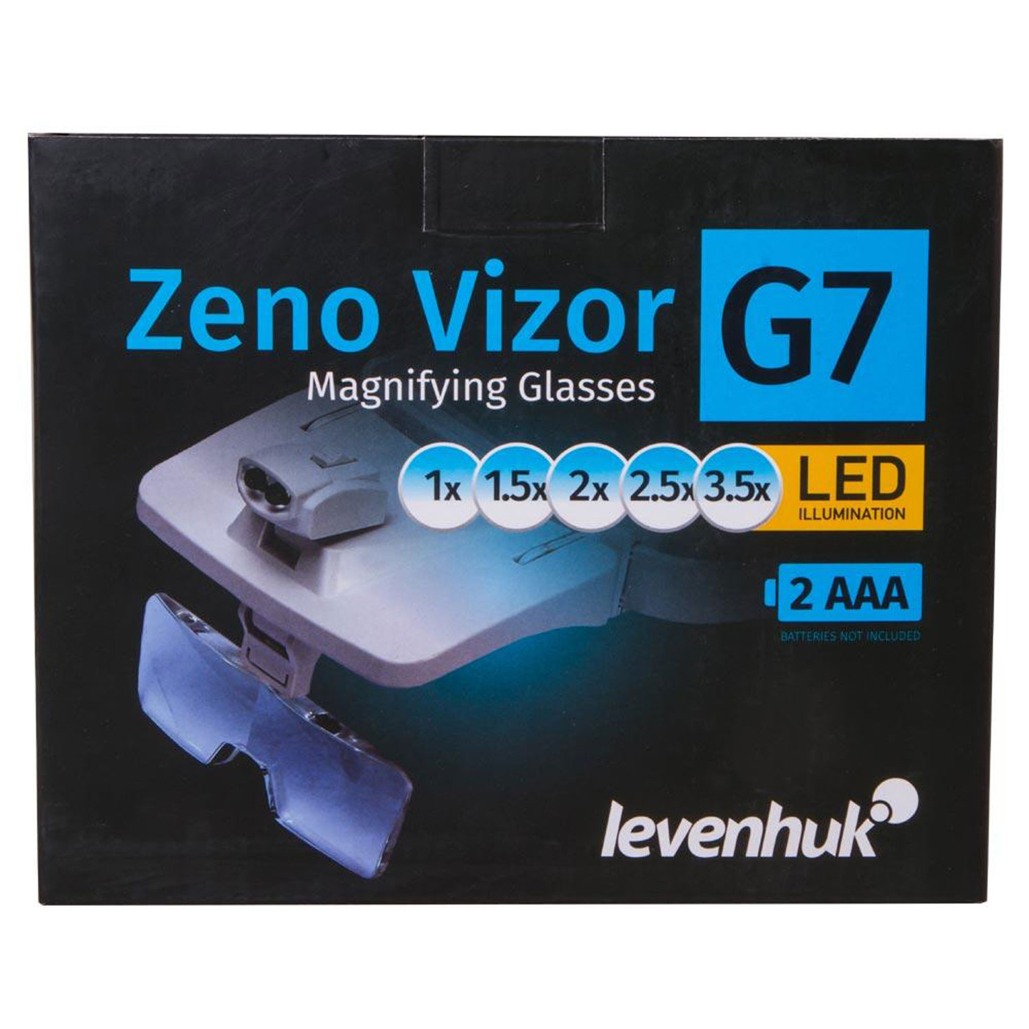 Лупа-очки Levenhuk Zeno Vizor G7 - фото 14