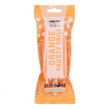 Соль для ванны Dolce milk Бурлящее эскимо Orange 148г CLOR49098