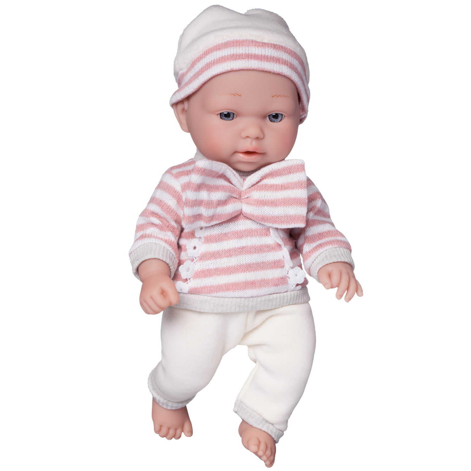 Кукла-пупс Junfa Pure Baby в вязаных вещичках 30 см WJ-22507 - фото 3