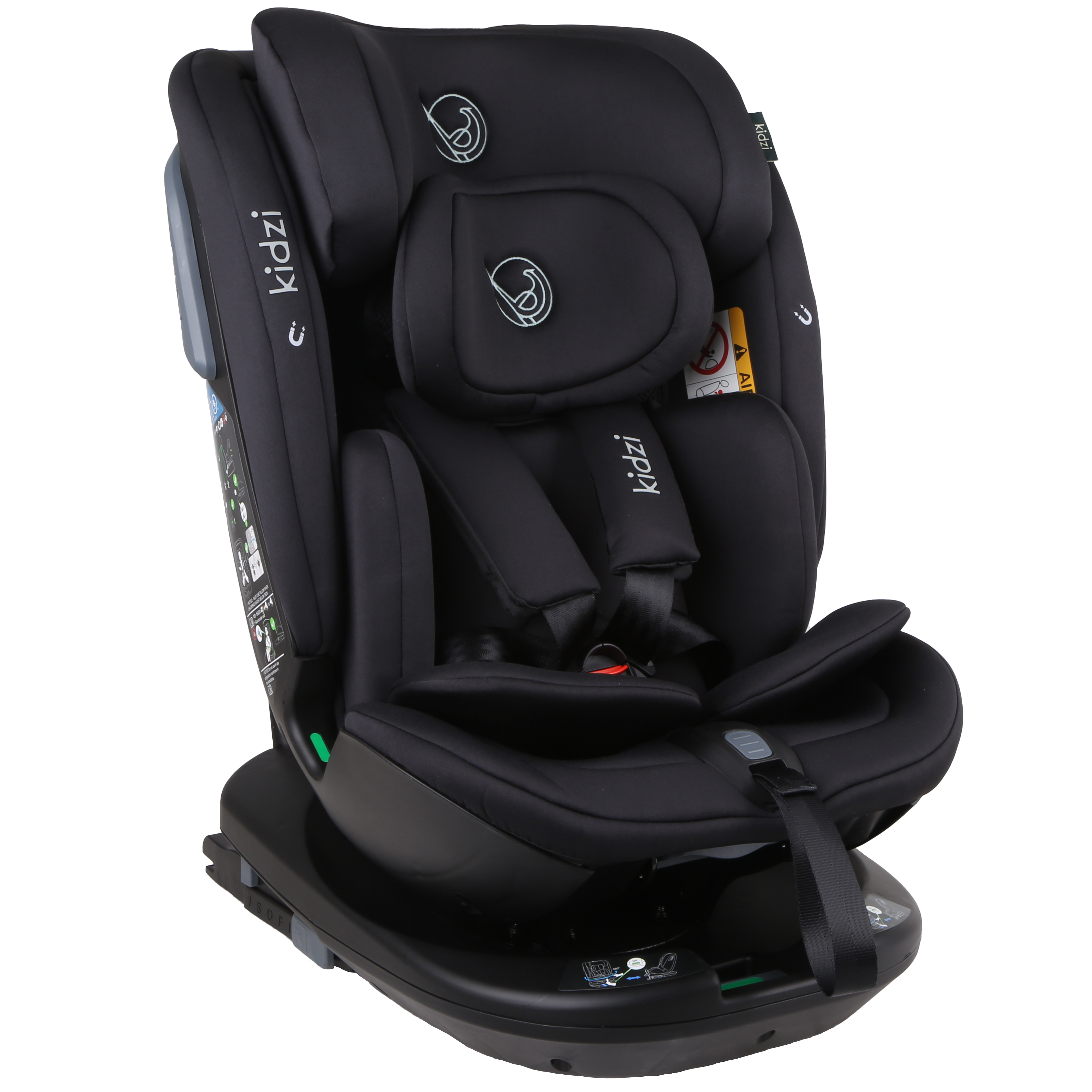 Автокресло Kidzi SPIN PLUS 360 i-SIZE Isofix 0+/1/2/3 (0-36 кг) - фото 8