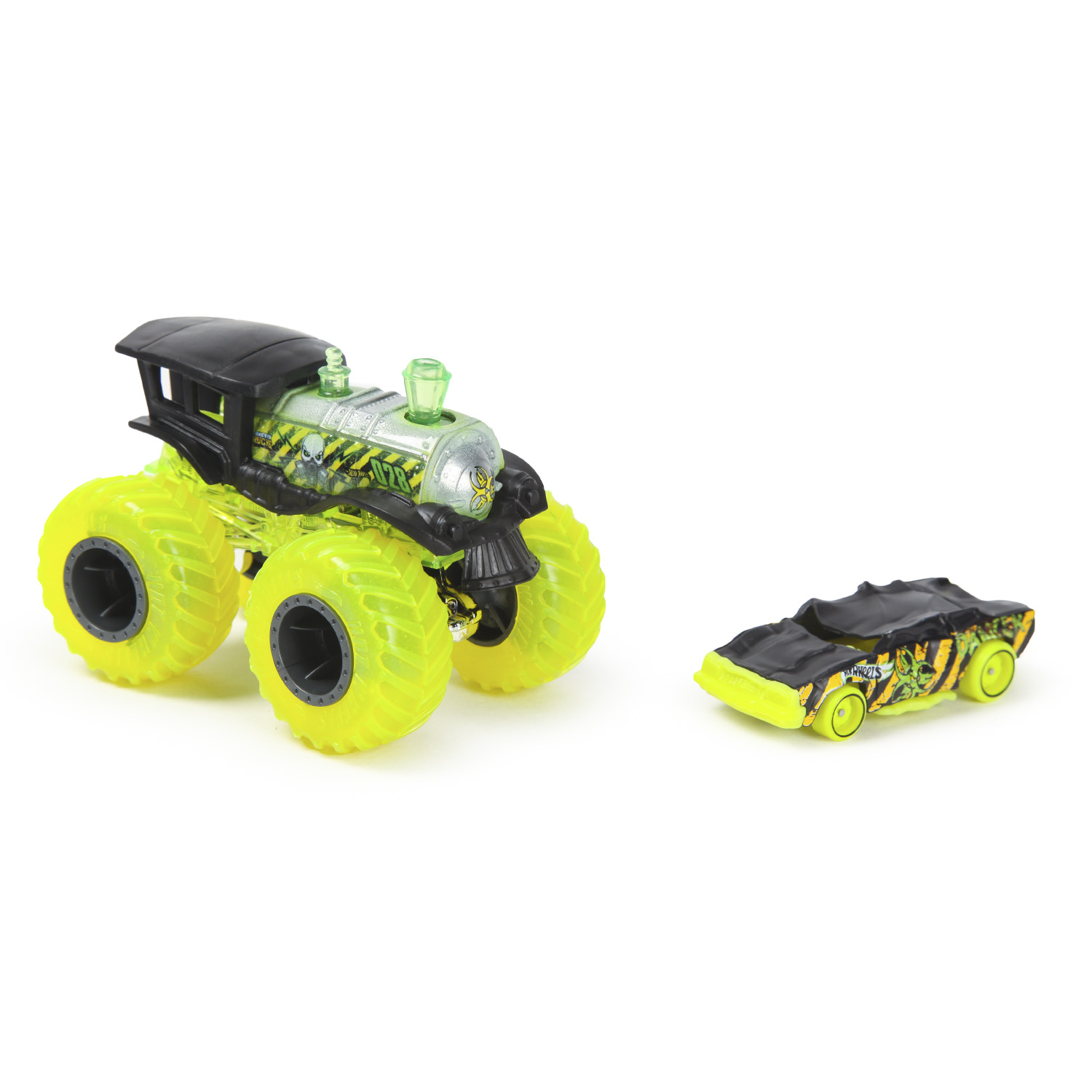 Машина Hot Wheels Monster Truck Loco Punk HKM08 GRH81 - фото 1