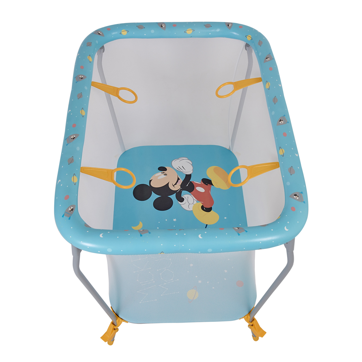 Манеж Polini kids Disney baby Classic Микки маус Голубой 0001993-1 - фото 10