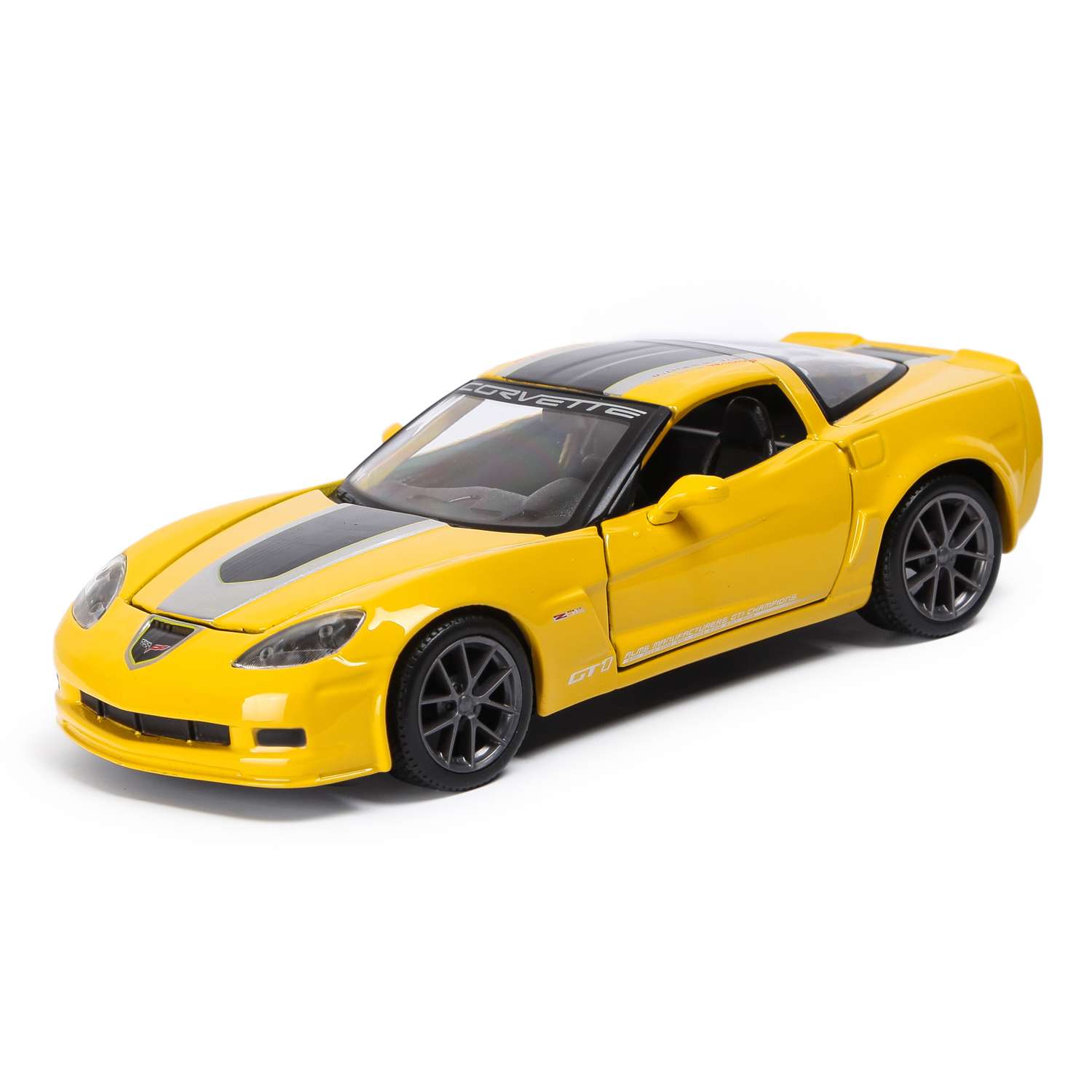 Машина MAISTO 1:24 Chevrolet Corvette Gt1 Желтый 31203 31203 - фото 1