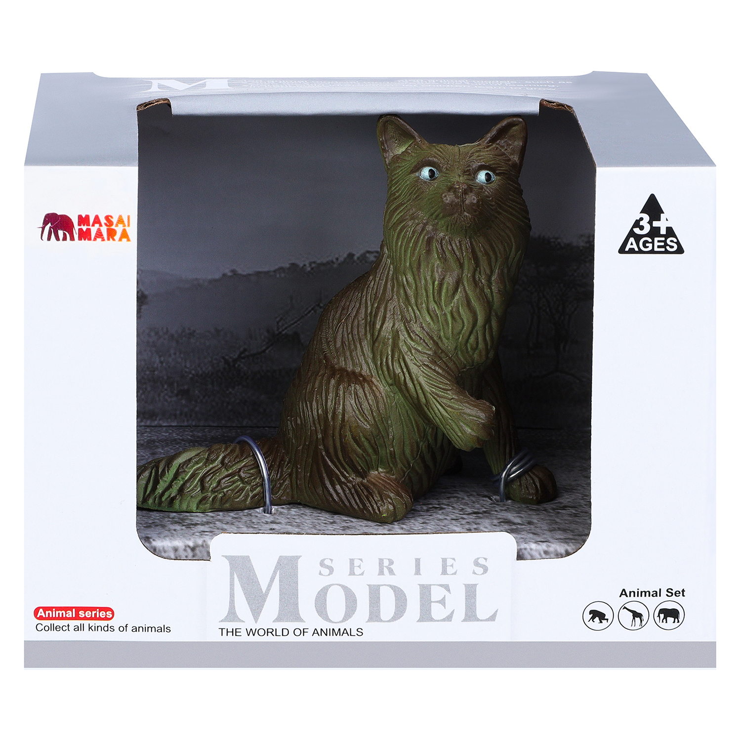 Игрушка фигурка Masai Mara Кошка На ферме MM212-200 - фото 7