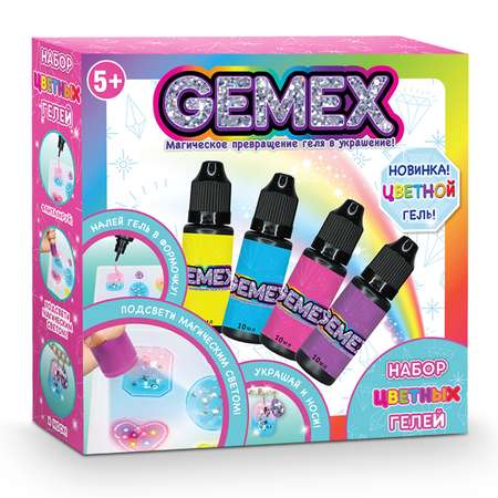 Набор для творчества GEMEX Цветные гели