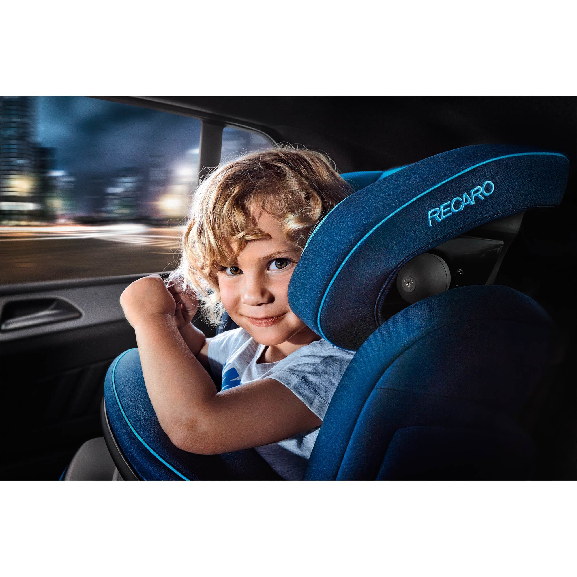 Автокресло Recaro Monza Nova IS SF Xenon Blue - фото 7