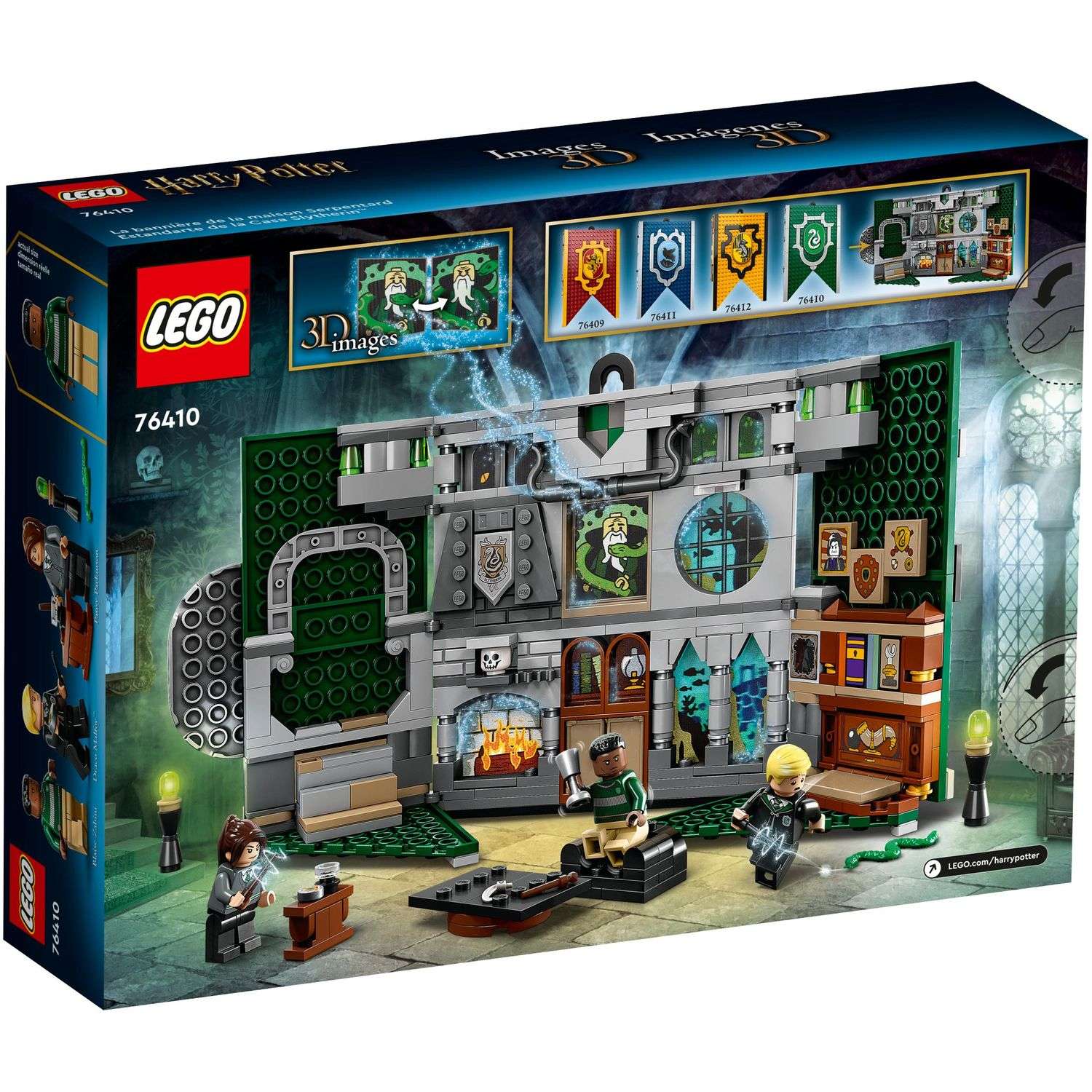 Конструктор LEGO Harry Potter Slytherin House Banner 76410 - фото 3