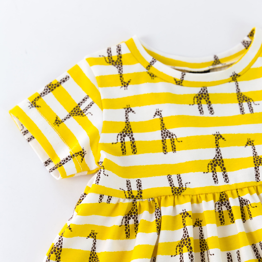 Платье BABY-BOOM C162/1-К жирафики - фото 2