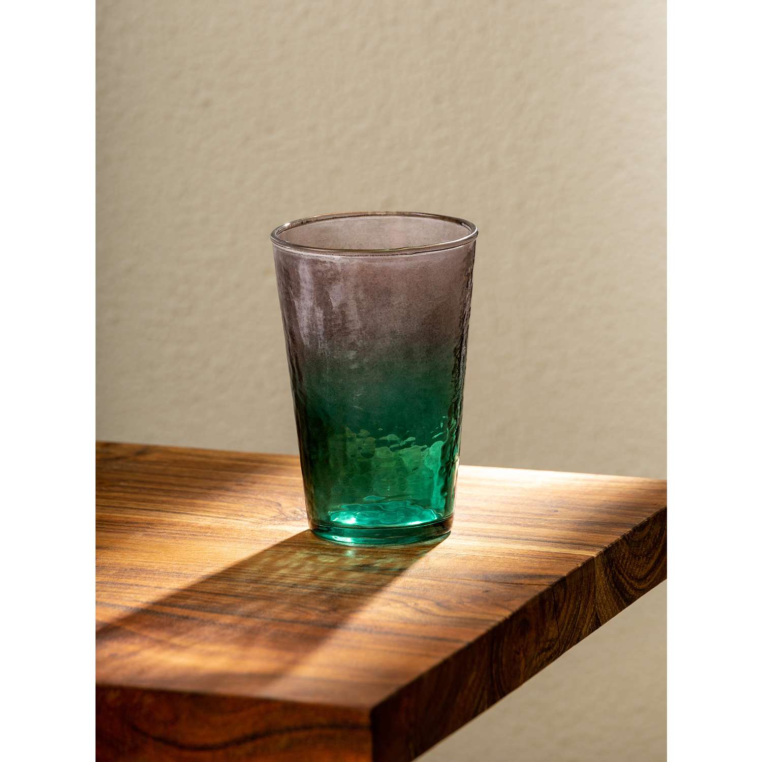 Стакан для напитков DeNASTIA 8.3x8.3x12.5 см 375мл фиолетовый/зеленый G000248 - фото 1