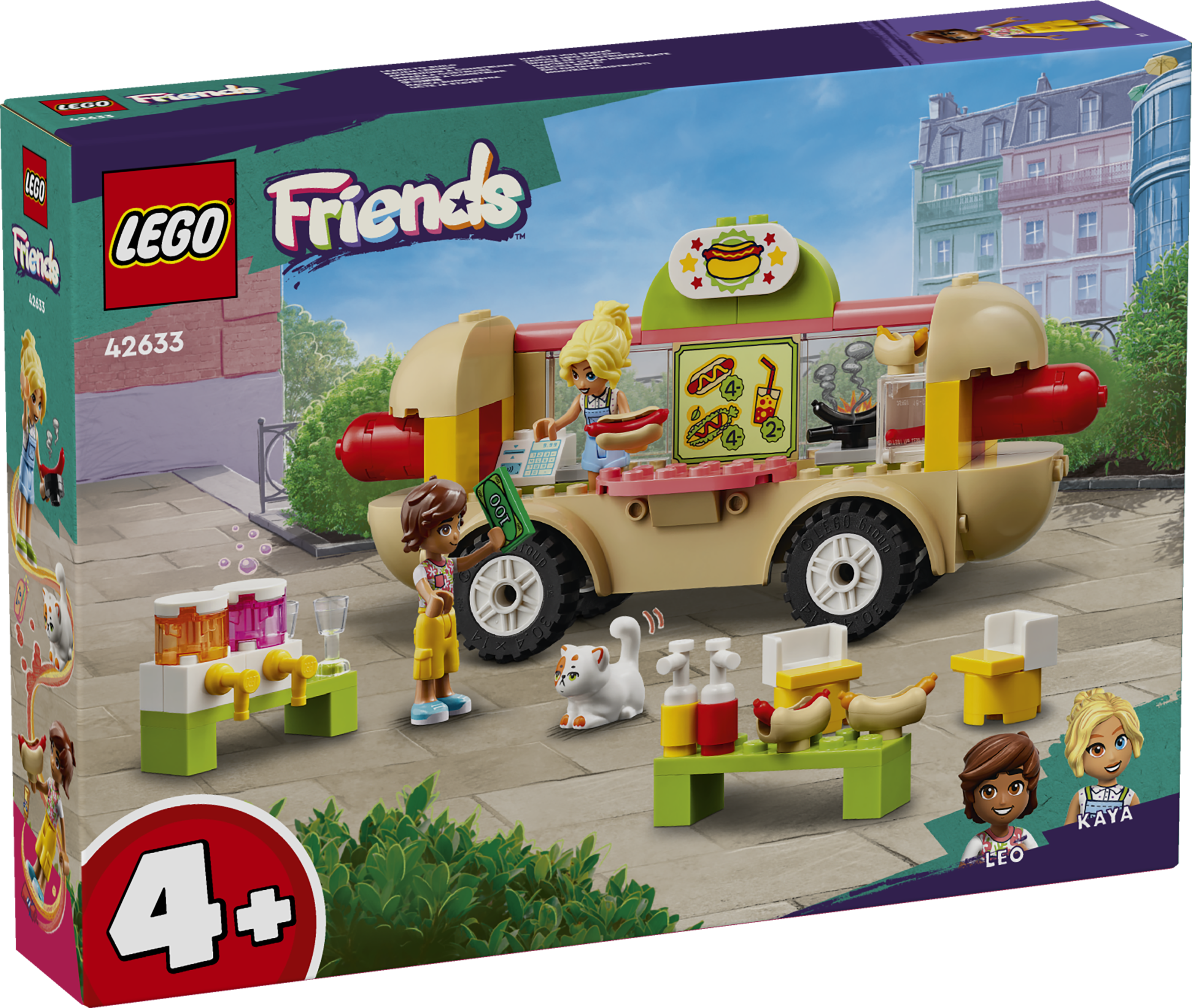 Конструктор LEGO Friends Грузовик для хот-догов 42633 - фото 3