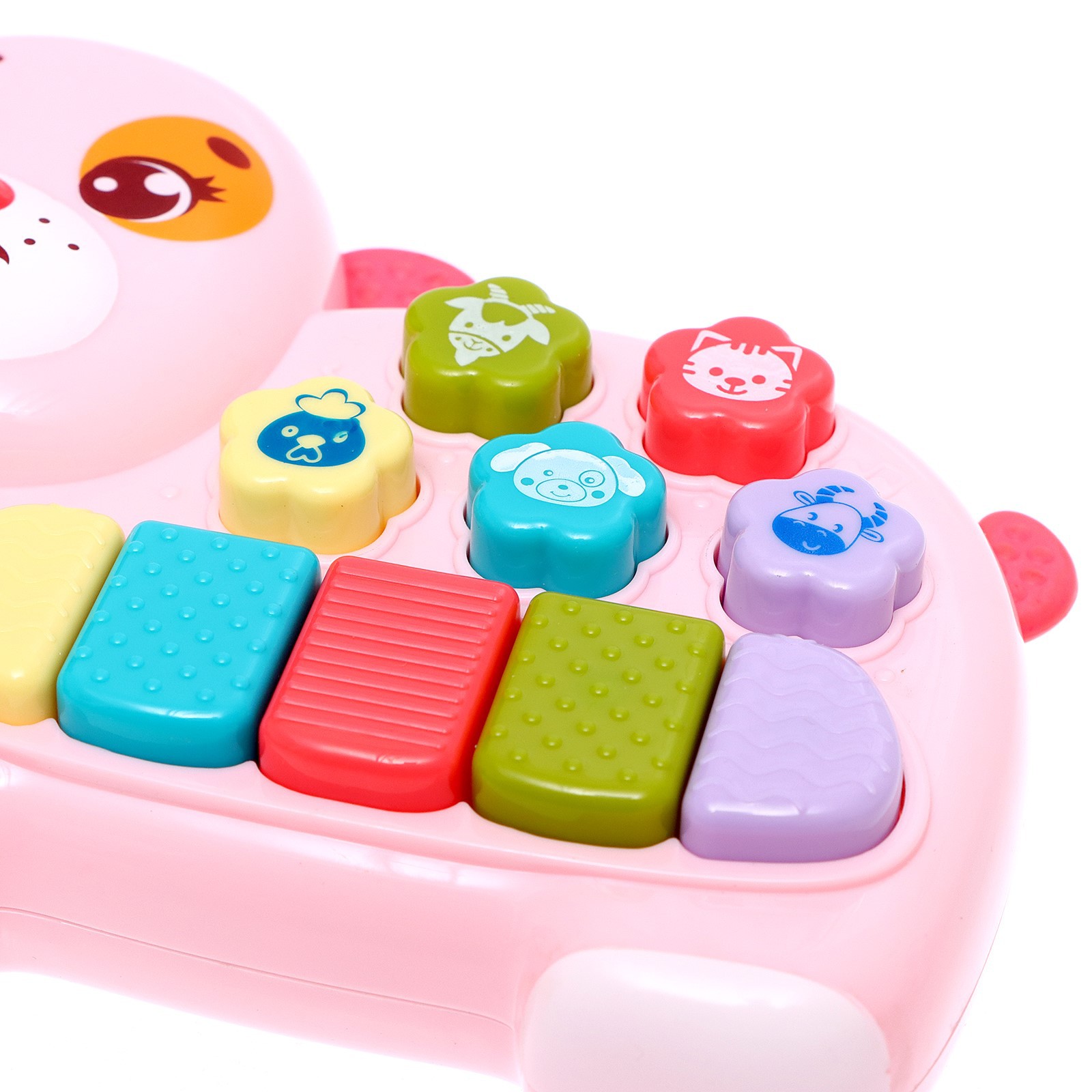 Музыкальная игрушка Zabiaka «Любимый друг» звук свет розовая собачка - фото 2