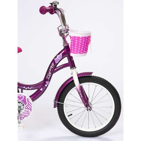 Велосипед ZigZag GIRL фиолетовый 16 дюймов