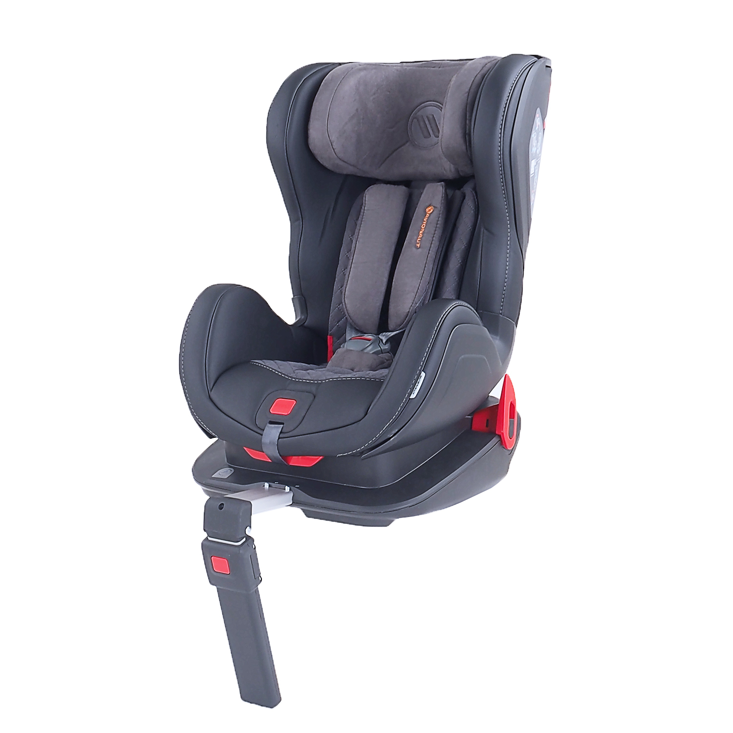 Автокресло Avionaut Glider Royal Isofix 9-25кг Черный-Серый - фото 6