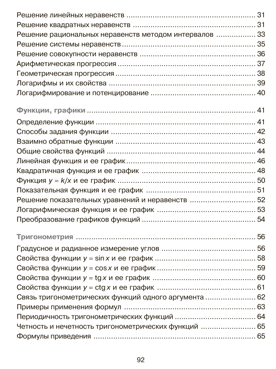 Книга ИД Литера Алгебра и начала анализа в таблицах и схемах 8-11 классы - фото 8