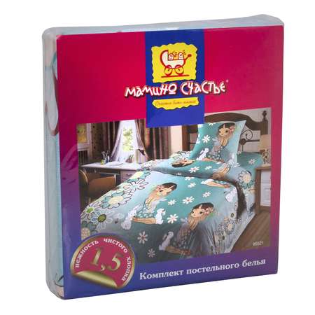 Комплект постельного белья Мамино Счастье Аниме 1.5спальный 3предмета с1152шв