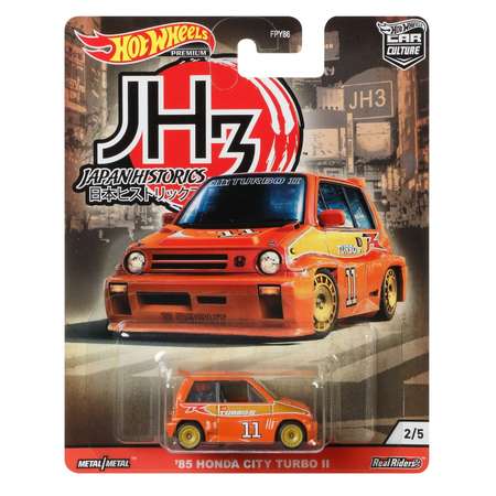 Машинка Hot Wheels Car Culture 1:64 85 Хонда Сити Турбо 2 GJP83