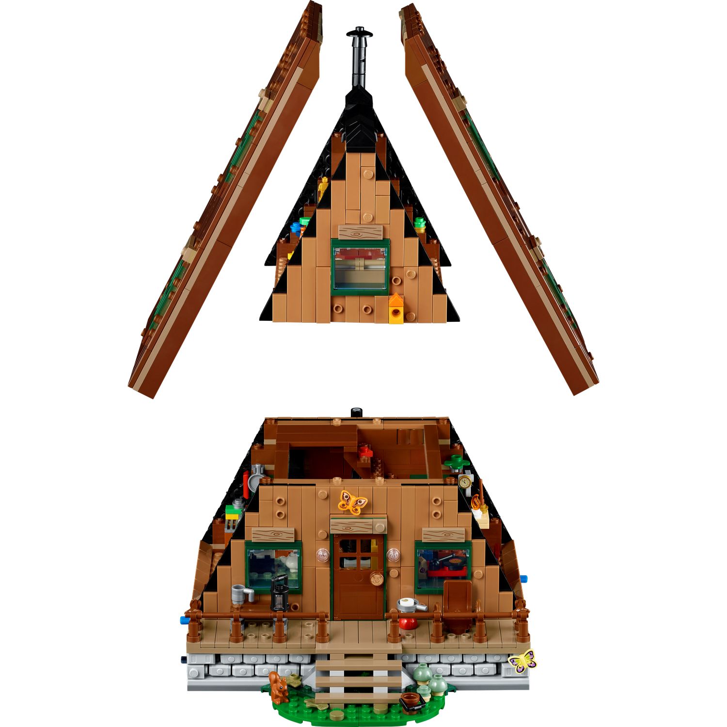 Конструктор LEGO Ideas A-Frame Cabin 21338 - фото 3