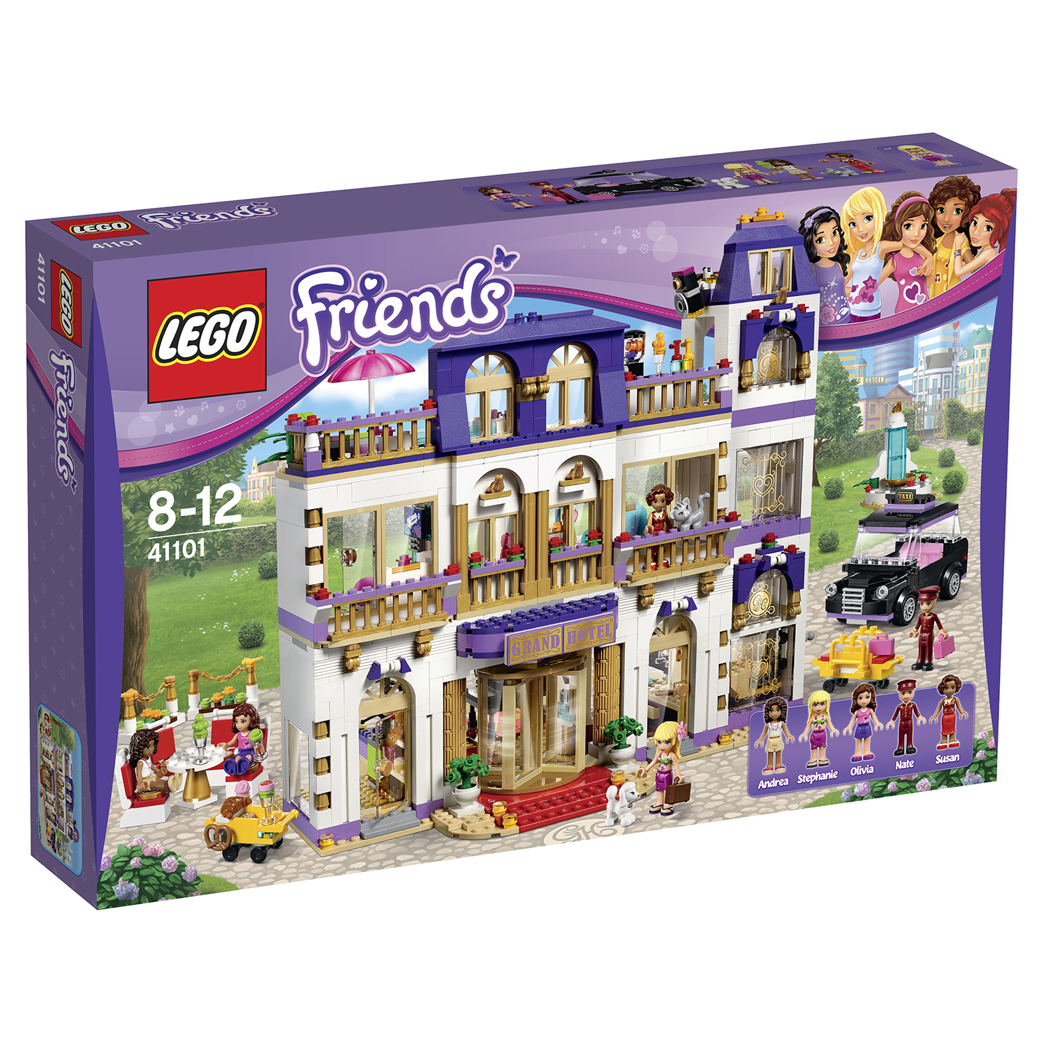 Конструктор LEGO Friends Гранд-отель (41101) купить по цене 9999 ₽ в  интернет-магазине Детский мир