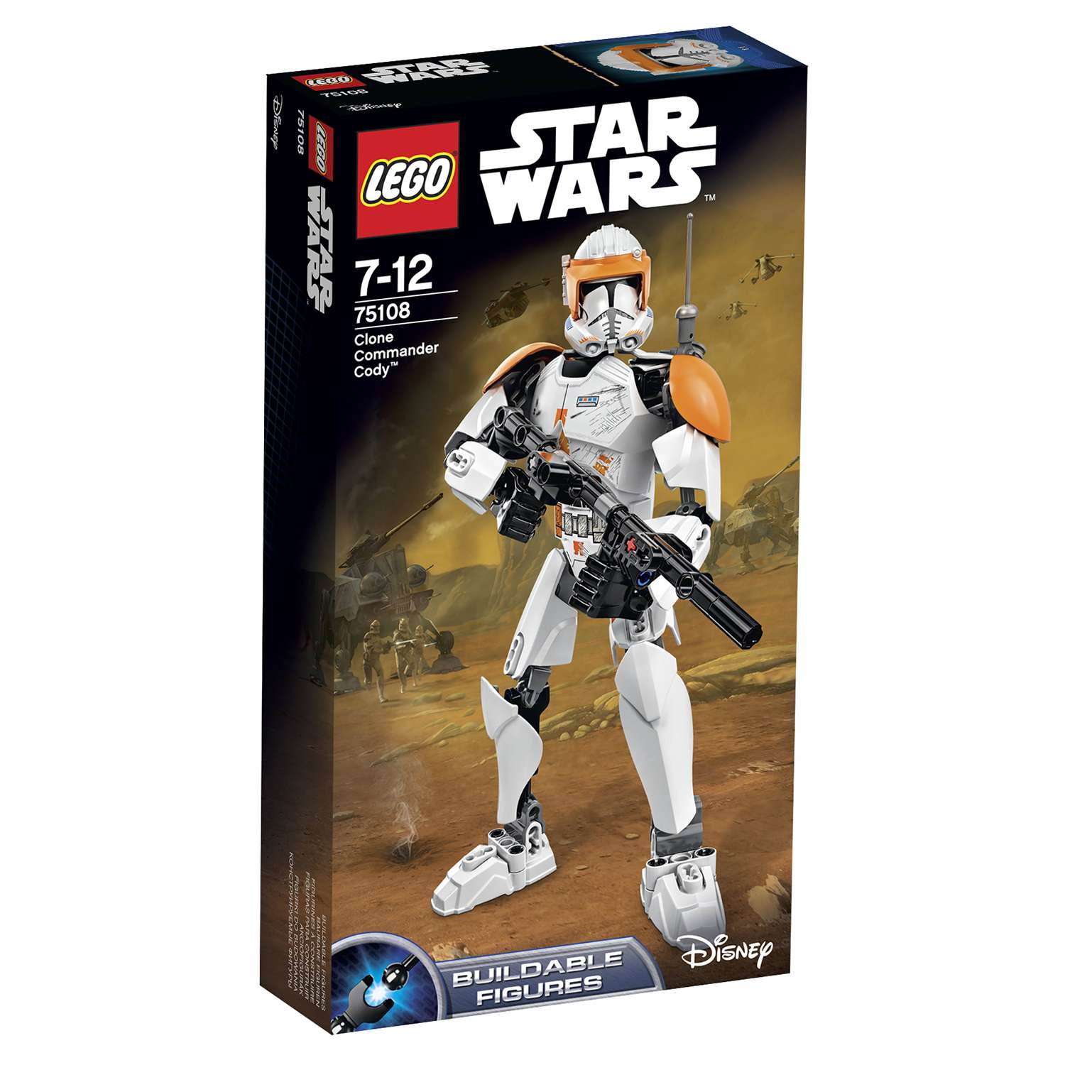 Конструктор LEGO Constraction Star Wars Clone Commander Cody™ (75108) - фото 2
