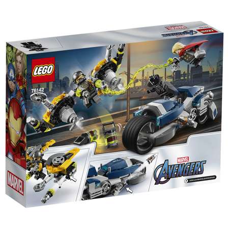 Конструктор LEGO Super Heroes Мстители Атака на спортбайке 76142