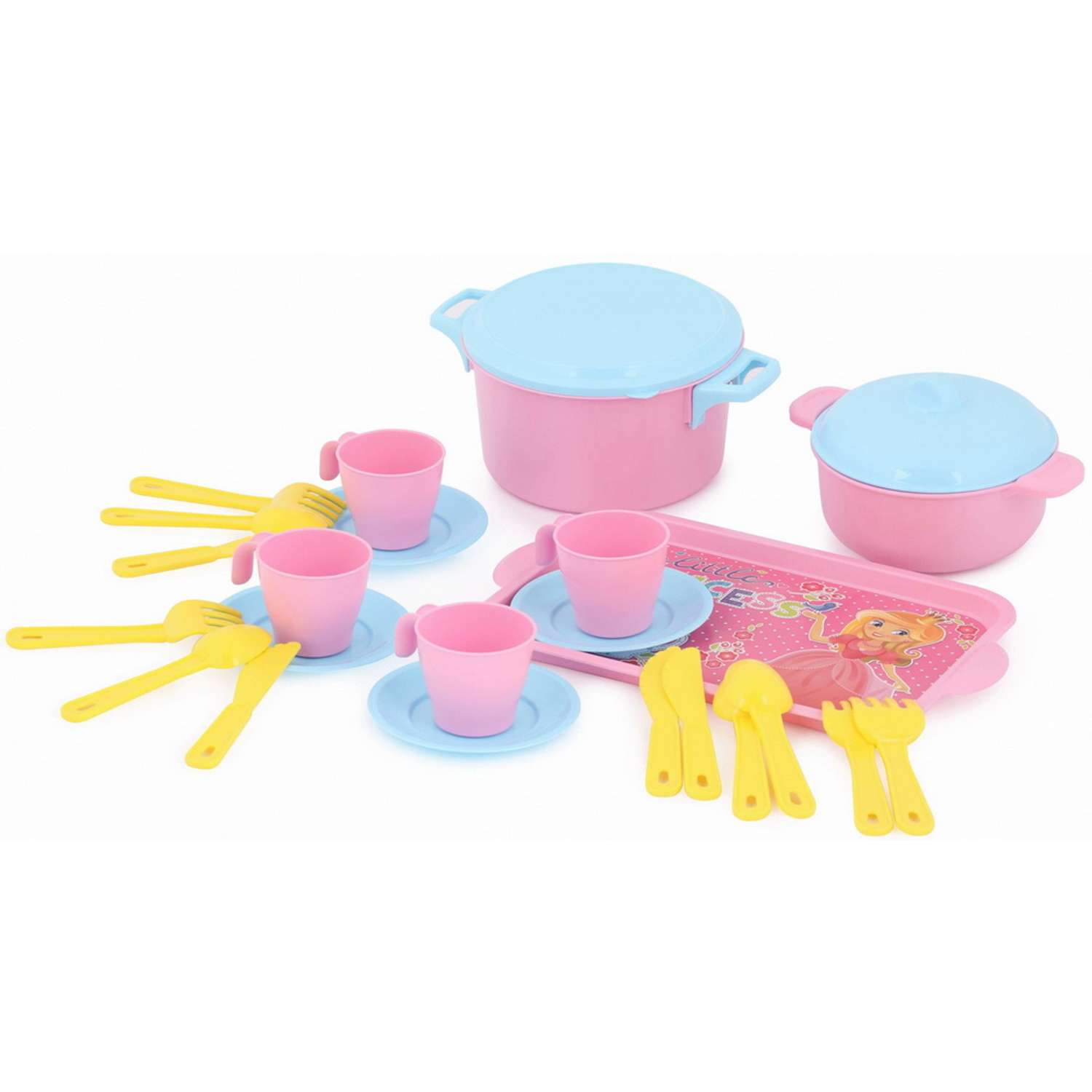 Набор игрушечной посуды Альтернатива Хозяйка 4 персоны - фото 1