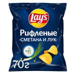 Чипсы картофельные Lays со вкусом сметаны и лука 70г