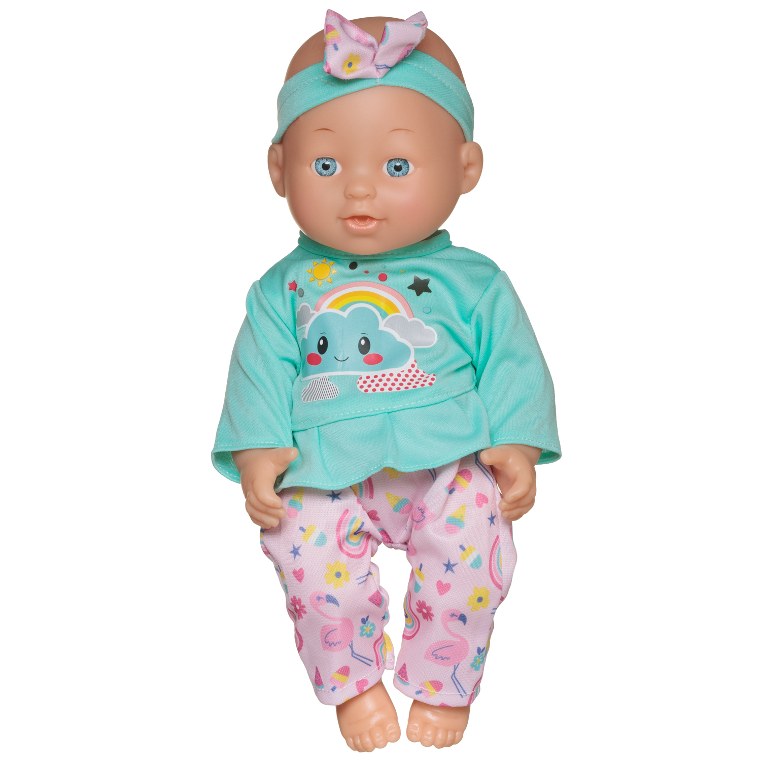 Игровой набор Junfa Пупс My Sweet Love playset 35 см c сумочкой Тучка и игровыми предметами WJ-36780 - фото 4