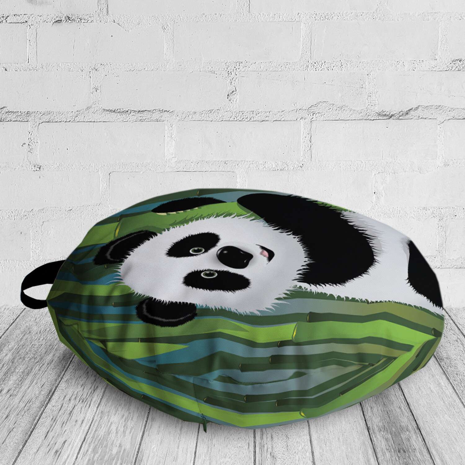 Декоративная подушка-сидушка JoyArty Счастливая панда - фото 2