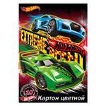 Картон Академия Холдинг цветной Hot Wheels 10цв 10л