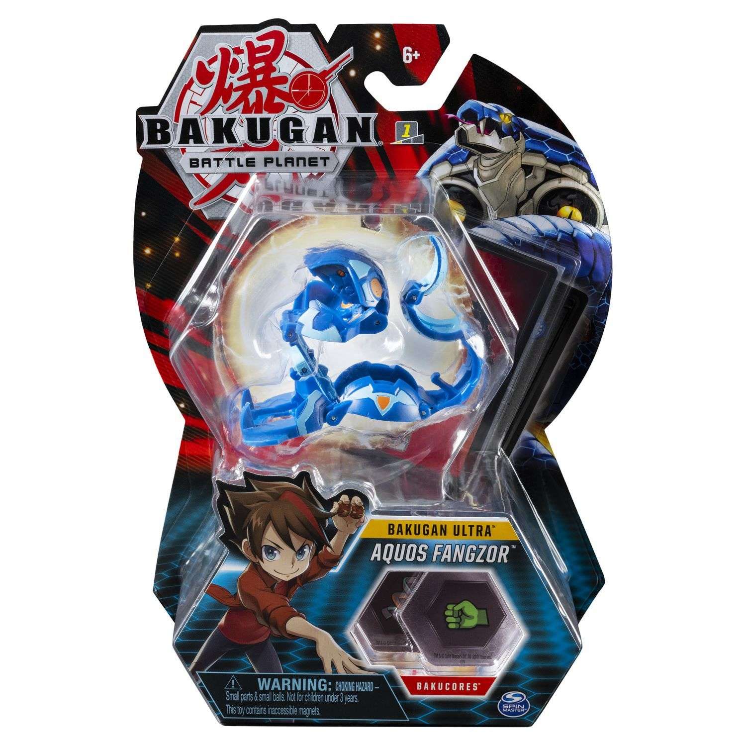 Фигурка-трансформер Bakugan Ультра Cobra Blue 6045146/20114718 - фото 2