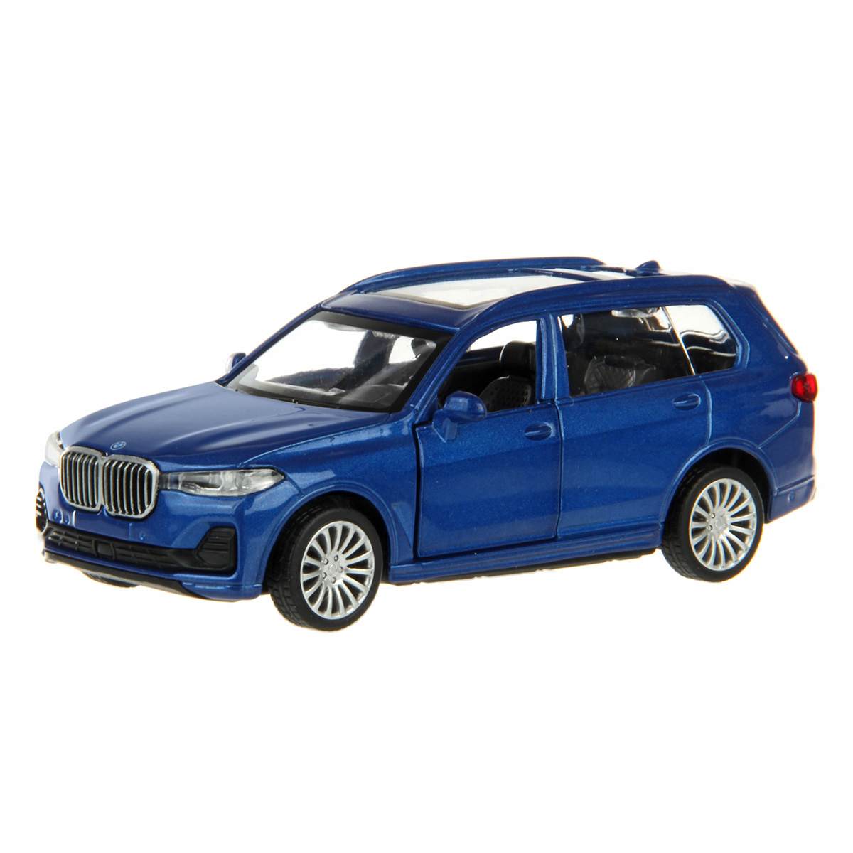 Машина Veld Co 1:44 BMW X7 инерционная металлическая 126390 - фото 1