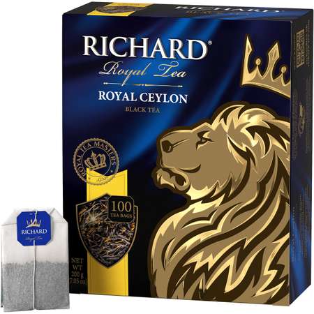 Чай черный Richard Royal Ceylon 100 пакетиков