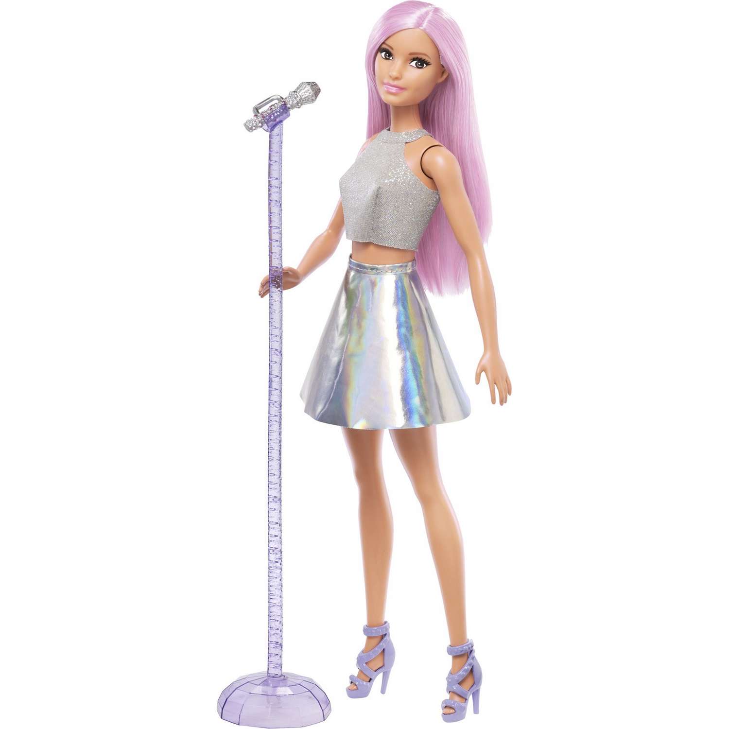 Кукла Barbie Кем быть? Поп-звезда Многоцветная FXN98 DVF50 - фото 1