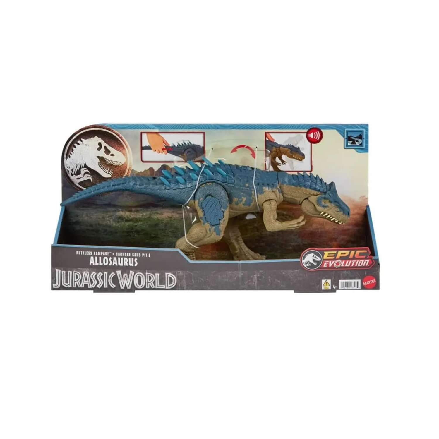 Фигурка Jurassic World Аллозавр - фото 3