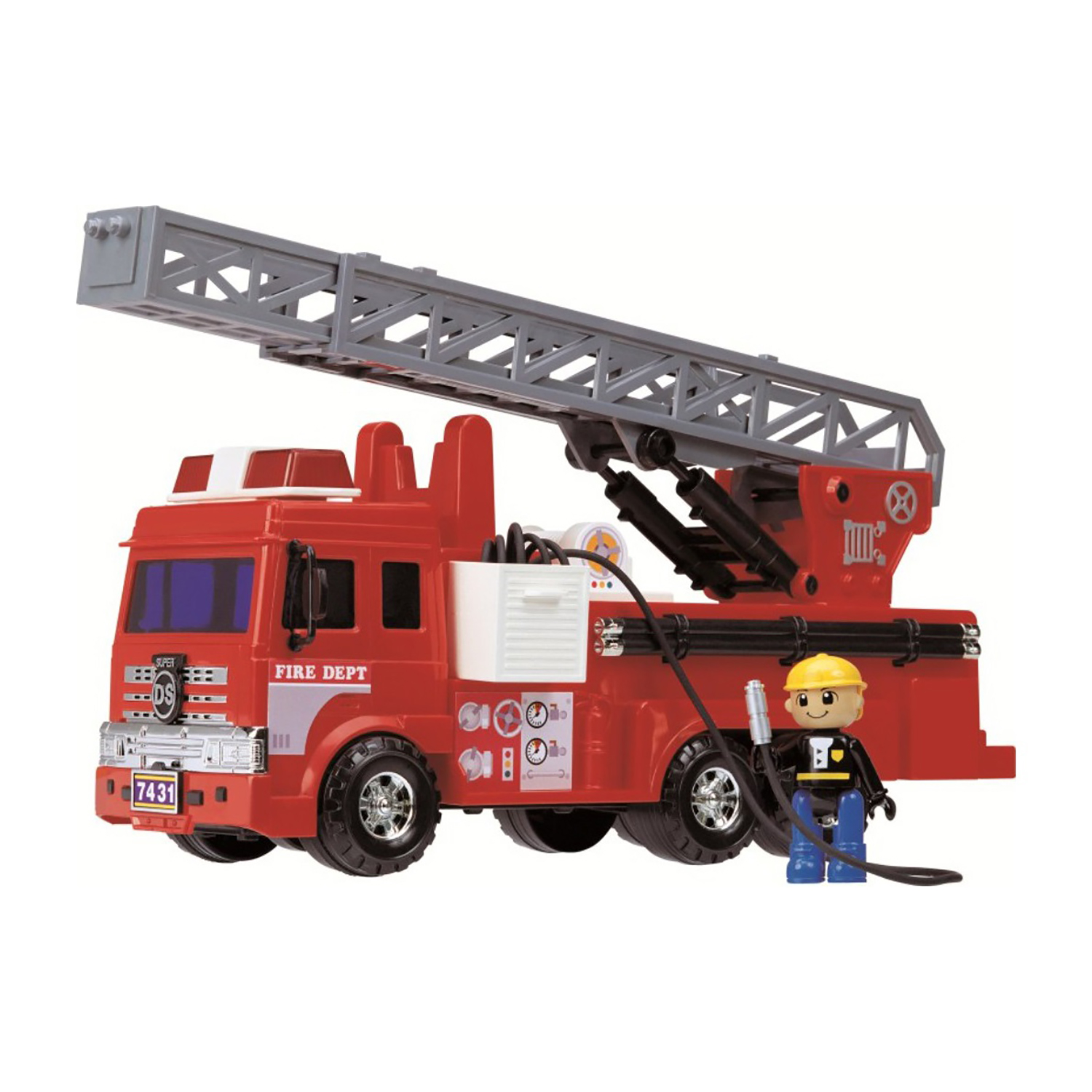 Набор игровой Daesung пожарная машина со шлангом и фигуркой 40377 40377 - фото 1