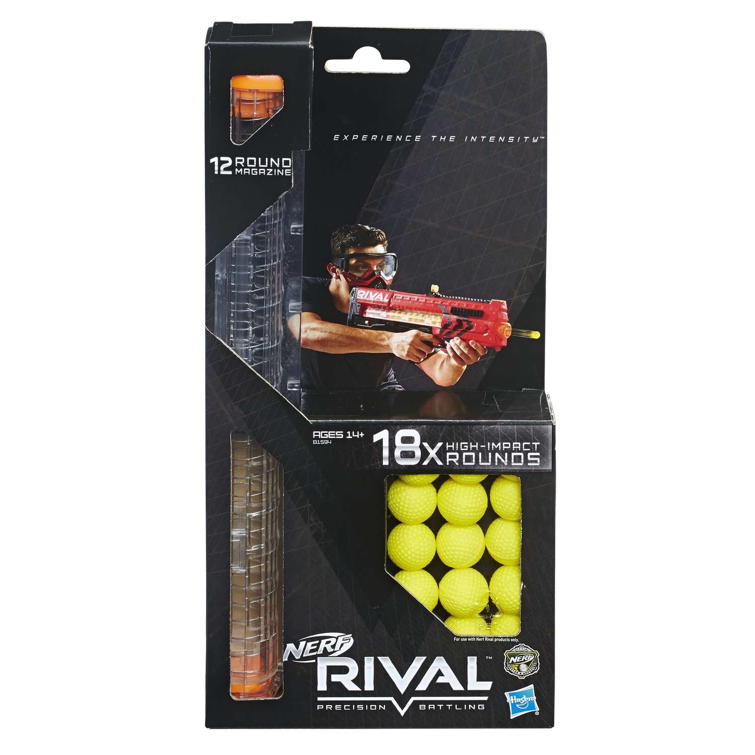 Запасная обойма Nerf Rival шарики 18 штук (B1594121) - фото 4