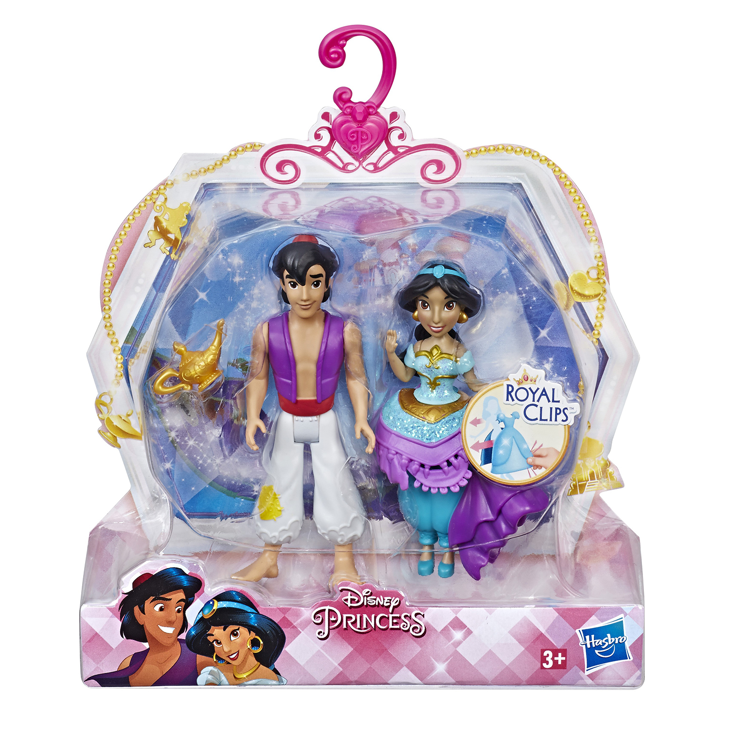 Фигурка Disney Princess Hasbro Жасмин и Алладин E3082EU4 купить по цене 479  ₽ в интернет-магазине Детский мир