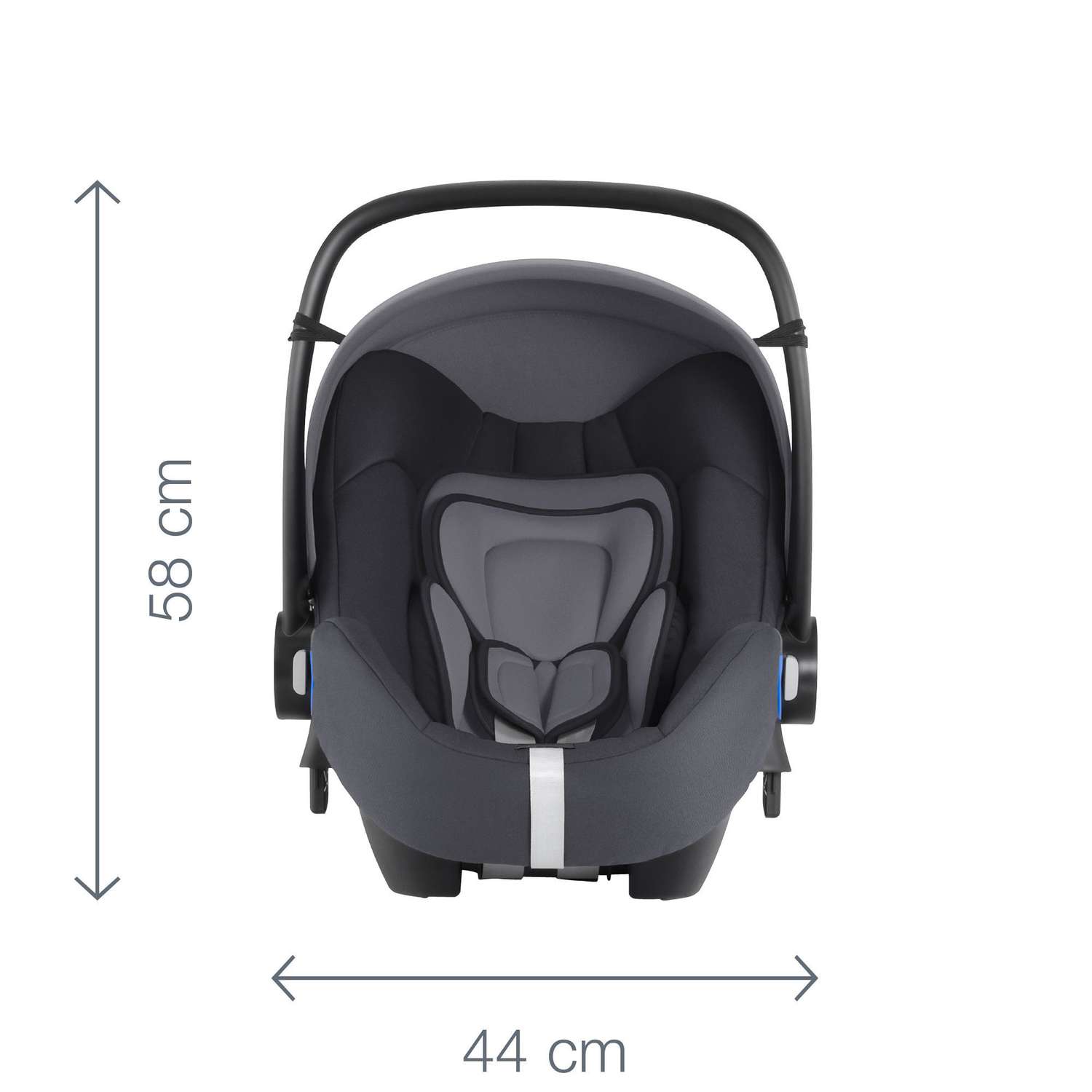 Автокресло Britax Roemer Baby-Safe2 i-Size Cool Flow Black - фото 7