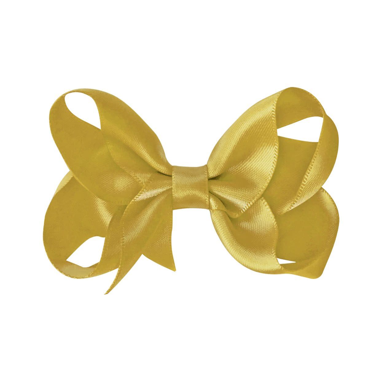 Заколка Milledeux Boutique Bow горчичная - фото 1