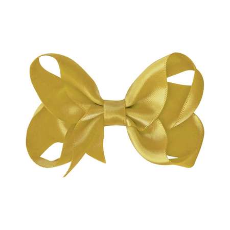 Заколка Milledeux Boutique Bow горчичная