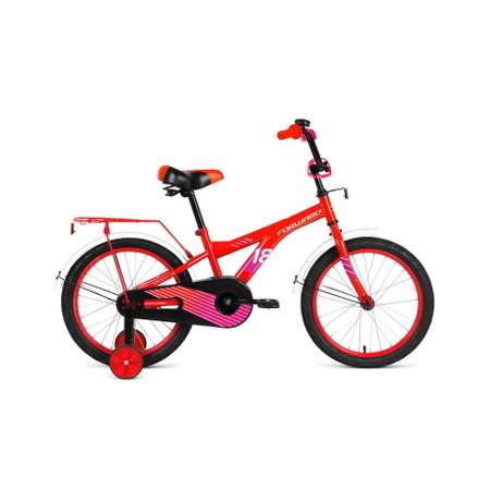 Велосипед детский Forward CROCKY 18 2022 красный/фиолетовый