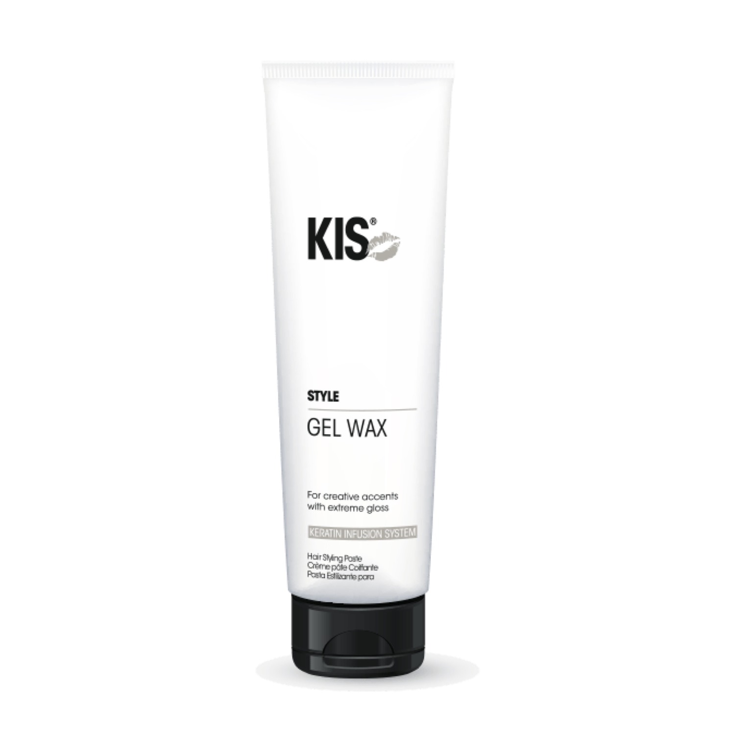 Гель для укладки KIS Kis gel wax – гель-воск для подвижной укладки локонов в стиле «beach waves» - фото 1