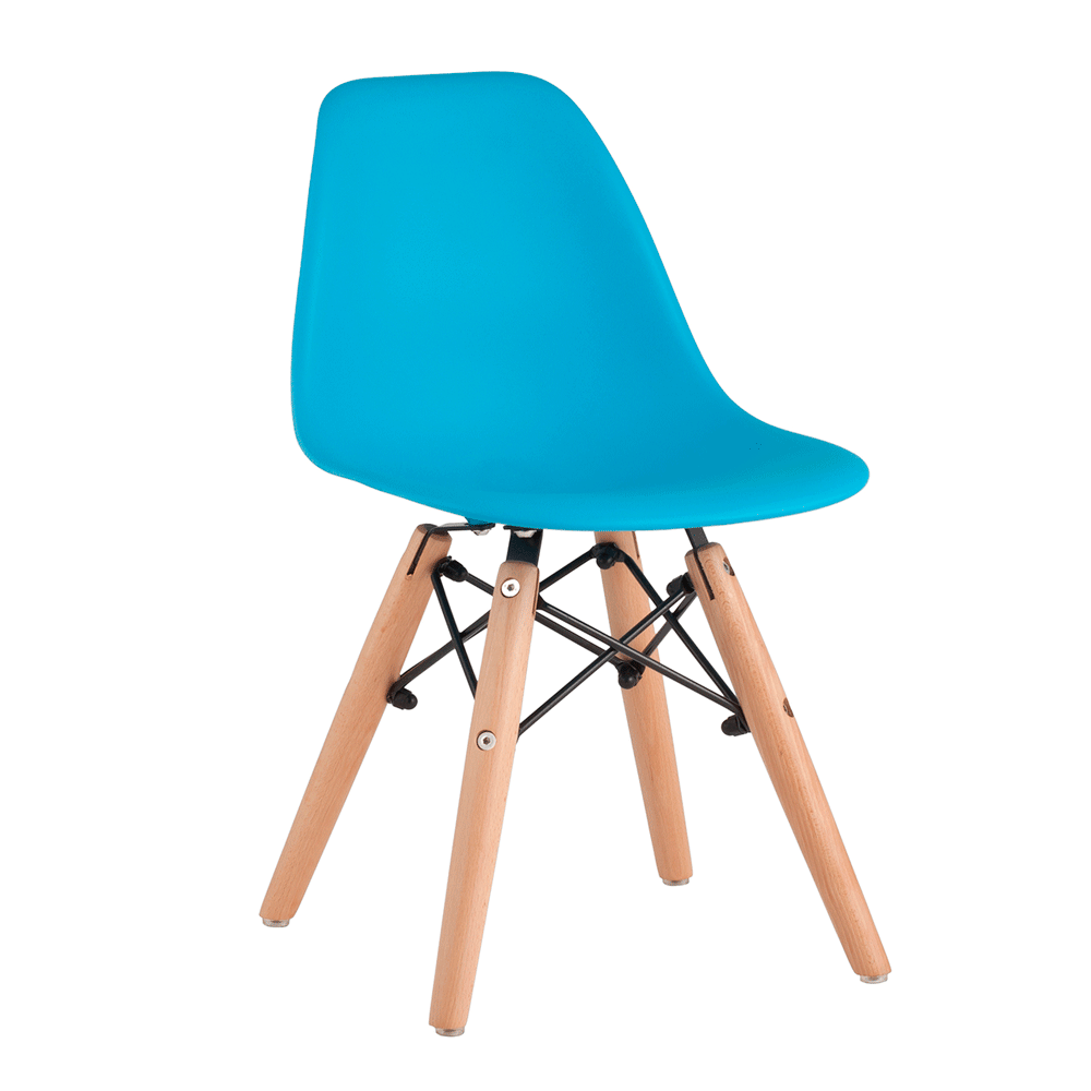 Стул детский Stool Group DSW SMALL голубой - фото 2