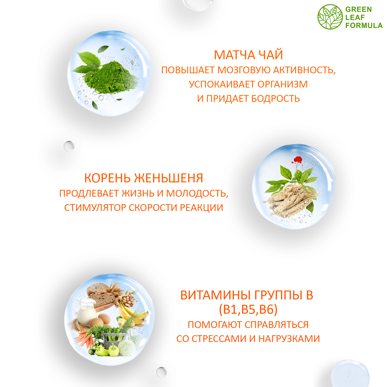 Пробиотик для женщин Green Leaf Formula фитоэстрогены от климакса витамины для тонуса мозга 2 банки - фото 12